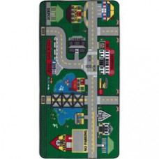 Flagship Carpets Places To Go Activity Rug - 72