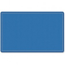 Flagship Carpets All-Over Weave Solid Color Rug - Classic - 13.16 ft Length x 10.75 ft Width - Blue - Nylon