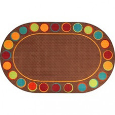 Flagship Carpets Calm Sitting Spots Oval Rug - Classic - 99.96