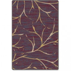 Flagship Carpets Plum Wine Moreland Design Rug - 12 ft Length x 99.60