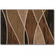 Flagship Carpets Chocolate Waterford Design Rug - 72