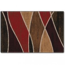 Flagship Carpets Red Waterford Design Rug - 72