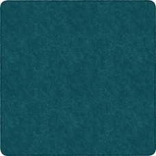 Flagship Carpets Amerisoft Solid Color Rug - 12 ft Length x 12 ft Width - Square - Marine Blue - Nylon, Polyester