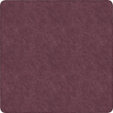 Flagship Carpets Amerisoft Solid Color Rug - 12 ft Length x 12 ft Width - Square - Plum - Nylon, Polyester