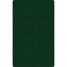 Flagship Carpets Amerisoft Solid Color Rug - 15 ft Length x 12 ft Width - Rectangle - Emerald Green - Nylon, Polyester