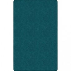 Flagship Carpets Amerisoft Solid Color Rug - 18 ft Length x 12 ft Width - Rectangle - Marine Blue - Nylon, Polyester