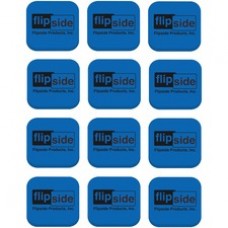 Flipside Magnetic Whiteboard Student Erasers - Blue - Square - EVA Foam - 2