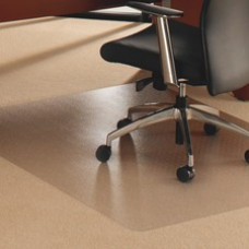 Cleartex XXL Rectangular Floor Protection Chairmat - Carpet, Home, Office - 79