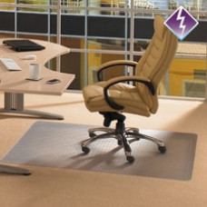 Computex Antistatic Advantagemat Std Pile Chairmat - Carpet, Electrical Equipment, Home, Office - 48