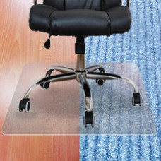 Ecotex Evolutionmat Anti-slip Rectangular Chairmat - Hard Floor, Pile Carpet, Home, Office - 47.24