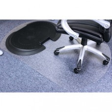 Floortex AFS-TEX System 5000 S2S Anti-fatigue Combination Pack for Low/medium Pile Carpet - Workstation, Stand-up Desk, Reception, Counter - 62