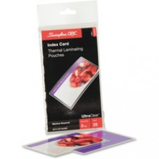 Swingline® GBC® UltraClear™ Thermal Laminating Pouches - Laminating Pouch/Sheet Size: 3.50
