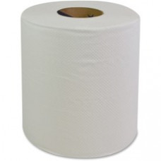 GCN Center Pull Dispenser Paper Towels - 2 Ply - 360 Sheets/Roll - White - Perforated, Center Pull, Absorbent, Strong, Hygienic - For Restroom, Kitchen, Healthcare, Food Service Quantity Per Pack - 6 / Carton