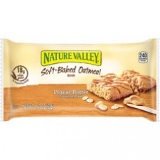 NATURE VALLEY Nature Valley Soft-Baked Oatmeal Bars - Peanut Butter, Dark Chocolate - 15 / Box