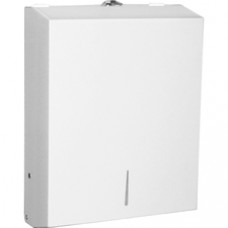 Genuine Joe C-Fold/Multi-fold Towel Dispenser Cabinet - C Fold, Multifold Dispenser - 13.5