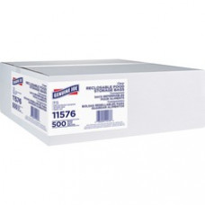 Genuine Joe Food Storage Bags - 1.75 mil (44 Micron) Thickness - Clear - 500/Box - Food, Beef, Poultry, Vegetables, Seafood