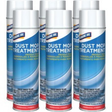 Genuine Joe Dust Mop Treatment - Liquid - 14 fl oz (0.4 quart) - 6 / Carton - Blue