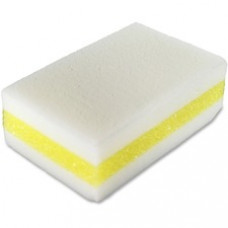 Genuine Joe Dual-Sided Melamine Eraser Amazing Sponges - 4.5
