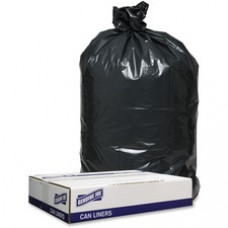 Genuine Joe 1.2mil Black Trash Can Liners - 33