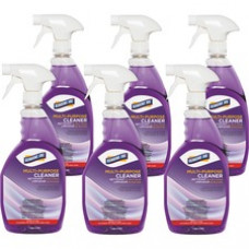Genuine Joe Multi-purpose Cleaner - Ready-To-Use Spray - 32 fl oz (1 quart) - Lavender Scent - 6 / Carton - Purple