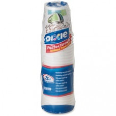 Dixie PerfecTouch Hot Cups - 10 fl oz - 500 / Carton - Paper - Hot Drink