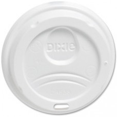 Dixie Perfect Touch Cup Dome Lids - Dome - Plastic - 100 Lids/Pack - 1000 / Carton