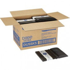 Dixie SmartStock Series-T Knife Refill - 960/Carton - Knife - Breakroom - Polystyrene - Black