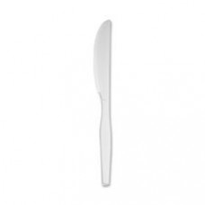 Dixie Bulk Plastic Cutlery - 1000/Carton - Utility Knife - 7