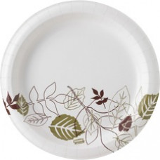 Dixie Pathways Heavyweight Paper Plates - 125 / Pack - 8.50