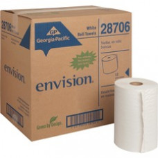 Pacific Blue Basic Paper Towel Roll - 1 Ply - 7.87