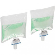 enMotion Hand Sanitizer Foam Refill - 33.8 fl oz (1000 mL) - Kill Germs - Hand - Green - Fragrance-free, Rich Lather, Non-drying, Bio-based - 2 / Carton