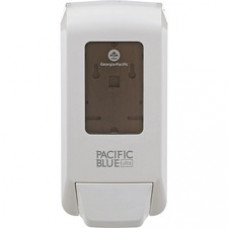 Pacific Blue Ultra Foaming Hand Soap/Hand Sanitizer Wall-Mounted Manual Dispenser - Manual - White - 1Each