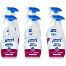 PURELL® Foodservice Surface Sanitizer - Spray - 32 fl oz (1 quart) - Spray Bottle - 6 / Carton - Clear