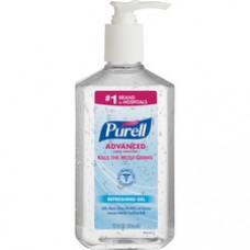 PURELL® Instant Hand Sanitizer - 12 fl oz (354.9 mL) - Pump Bottle Dispenser - Hand - Clear - Moisturizing - 12 / Carton