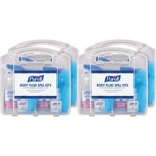 PURELL® Body Fluid Spill Kit - White Clear - 8 / Carton