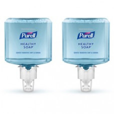 PURELL® ES4 Healthcare HEALTHY SOAP Foam Refill (5072-02) - Fresh Fruit Scent - 40.6 fl oz (1200 mL) - Dirt Remover, Kill Germs, Bacteria Remover, Soil Remover - Hand, Skin - Blue - Fragrance-free, Dye-free, Phthalate-free, Paraben-free, Triclosan-fre