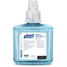 PURELL® Healthcare Healthy Soap Ultra Mild Lotion Handwash - 40.6 fl oz (1200 mL) - Push-Style Dispenser - Dirt Remover, Kill Germs - Hand, Skin - Clear - Recycled - Dye-free - 2 / Carton