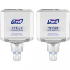 PURELL® VF PLUS Hand Sanitizer Gel Refill - 40.6 fl oz (1200 mL) - Pump Dispenser - Kill Germs, Bacteria Remover - Restaurant, Cruise Ship, Hand - Quick Drying, Fragrance-free, Hygienic, Dye-free - 2 / Carton