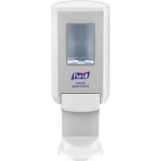 PURELL® CS4 Hand Sanitizer Dispenser - Manual - 1.27 quart Capacity - Wall Mountable, Durable, Refillable, Site Window, Locking Mechanism - White - 1 / Carton