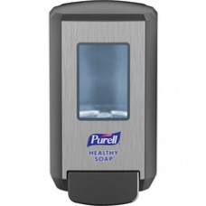 PURELL® CS4 Soap Dispenser - Manual - 1.32 quart Capacity - Site Window, Wall Mountable, Durable - Gray - 1 / Carton