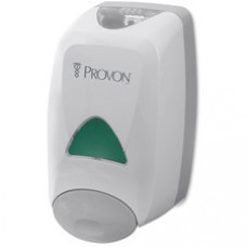 Provon FMX-12 Foam Soap Dispenser - Manual - 1.32 quart Capacity - Key Lock, Soft Push, Wall Mountable - Dove Gray - 6 / Carton