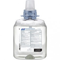 PURELL® Hand Sanitizer Foam Refill - Clean Scent - 40.6 fl oz (1200 mL) - Kill Germs - Hand - Clear - 1 Each