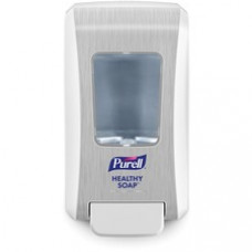 PURELL® FMX-20 Foam Soap Dispenser - Manual - 2.11 quart Capacity - Site Window, Locking Mechanism, Durable, Wall Mountable - White - 1Each