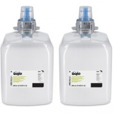 Gojo® FMX-20 Invigorating 3-in-1 Shampoo/Body Wash - Botanical Scent - 67.6 fl oz (2 L) - Pump Bottle Dispenser - Body, Hair - Clear - Bio-based - 2 / Carton