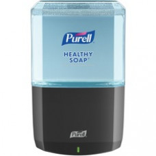 PURELL® ES6 Touch-free Hand Soap Dispenser - Automatic - 1.27 quart Capacity - Support 4 x C Battery - Locking Mechanism, Durable, Wall Mountable, Touch-free - Graphite - 1 / Each