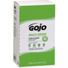 Gojo® Multi Green Hand Cleaner - Citrus Scent - 67.6 fl oz (2 L) - Soil Remover, Dirt Remover, Kill Germs - Hand - Green - 1 / Each