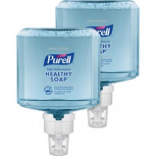 PURELL® ES8 Touch-Free Refill (7785-02) - 40.6 fl oz (1200 mL) - Dirt Remover, Kill Germs, Soil Remover - Skin, Hand - Clear - Recycled - Paraben-free, Antibacterial-free, Phthalate-free, Dye-free, Fragrance-free, Quick Rinse - 2 / Carton