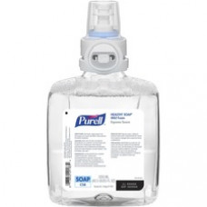 PURELL® CS8 Refill HEALTHY SOAP Mild Foam - Fresh Fruit Scent - 40.6 fl oz (1200 mL) - Dirt Remover, Kill Germs - Hand, Skin - Dye-free, Fragrance-free, Bio-based - 2 / Carton