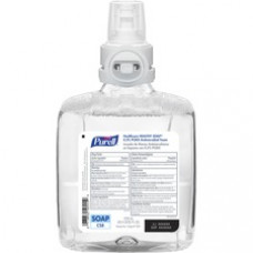 PURELL® CRT CS8 Healthy Soap Foam Hand Soap, Floral Scent, 40.58 Oz Bottle - Floral Scent - 40.6 fl oz (1200.1 mL) - Hand, Skin - Clear - Anti-irritant - 2 / Carton