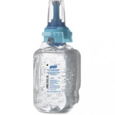 PURELL® ADX Dispenser Gel Sanitizer Refill - 23.7 fl oz (700 mL) - Push Pump Dispenser - Kill Germs - Hand - Clear - Moisturizing, Antimicrobial, Fragrance-free, Dye-free - 4 / Carton